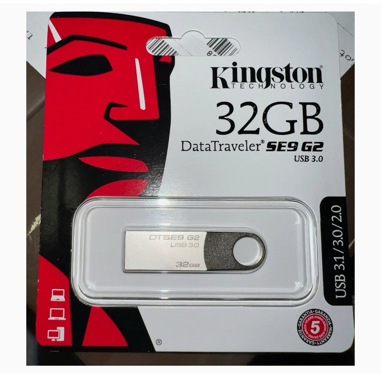 Kingston DTSE9 G2 USB3.0 8GB 16GB 32GB 64GB 128GB 256GB Flash Drive Memory UDisk