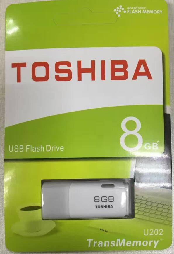 Toshiba 64GB TransMemory U202 USB2 2.0 White Flash Drive Memory Stick Pen