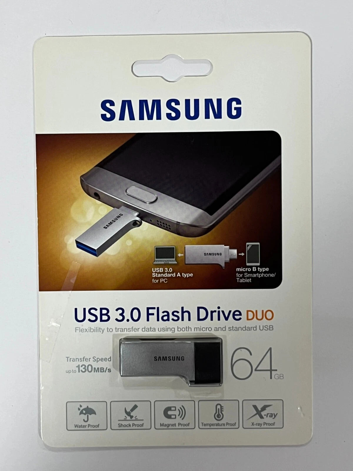 Samsung 64GB Bar  -64BE4/AM USB Flash Drive Titan Grey Champagne lot
