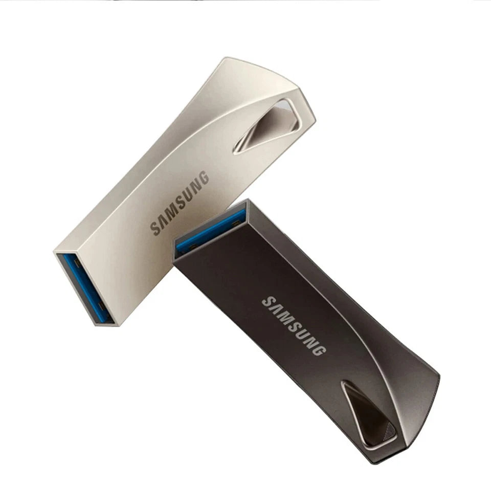 New Samsung 64GB Bar Plus MUF-64BE4/AM USB Flash Drive Titan Grey Champagne lot